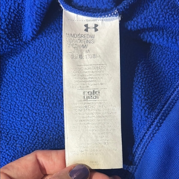 Under Armour Royal Blue Pullover - Picture 10 of 10